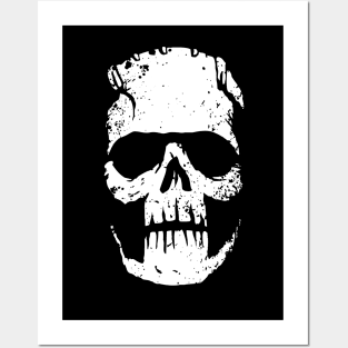 FrankenSkull Posters and Art